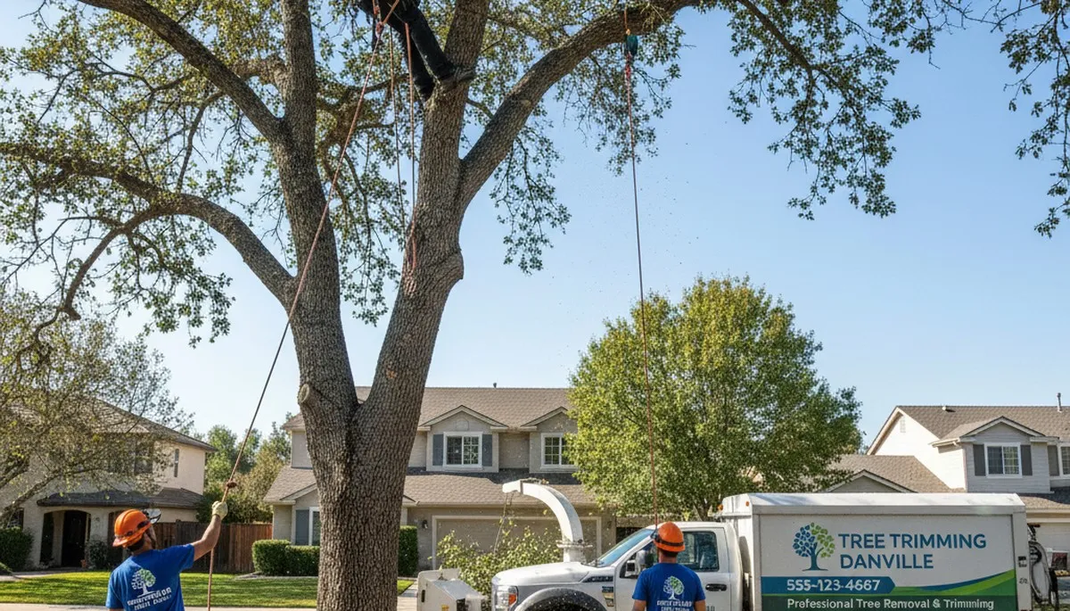 Professional tree removal service in Indianapolis IN by certified arborists